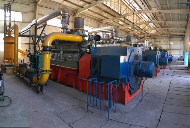  Gas generating unit project of a company in Hebei 
