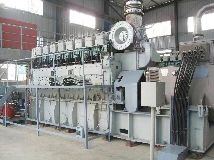 Three 1000kW heavy oil power station units in the Philippines