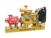 Diesel engine self-priming pump unit