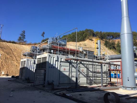  Box-type garbage biogas power generation project of a certain company in Yunnan 