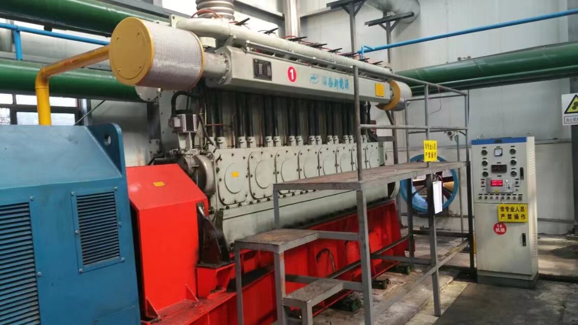  A coking plant in Shandong uses coke oven exhaust gas to generate electricity, 6×500KW installation site 