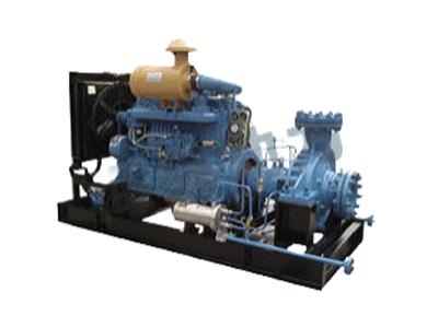 Fully automatic diesel high temperature water pump unit