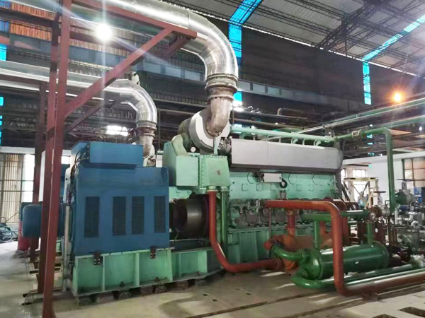 Heavy oil generator set
