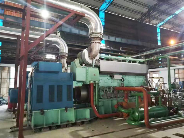 Heavy oil generator set