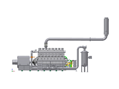 300 Zibo Gas Generator Set