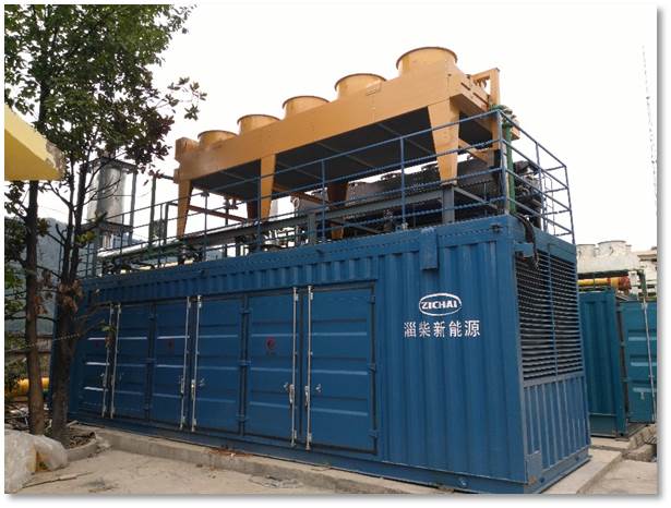 Gas generating unit project of a certain company in Liupanshui, Guizhou