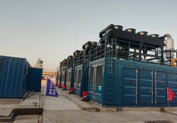 Gas generating unit project in a mine in Huaibei