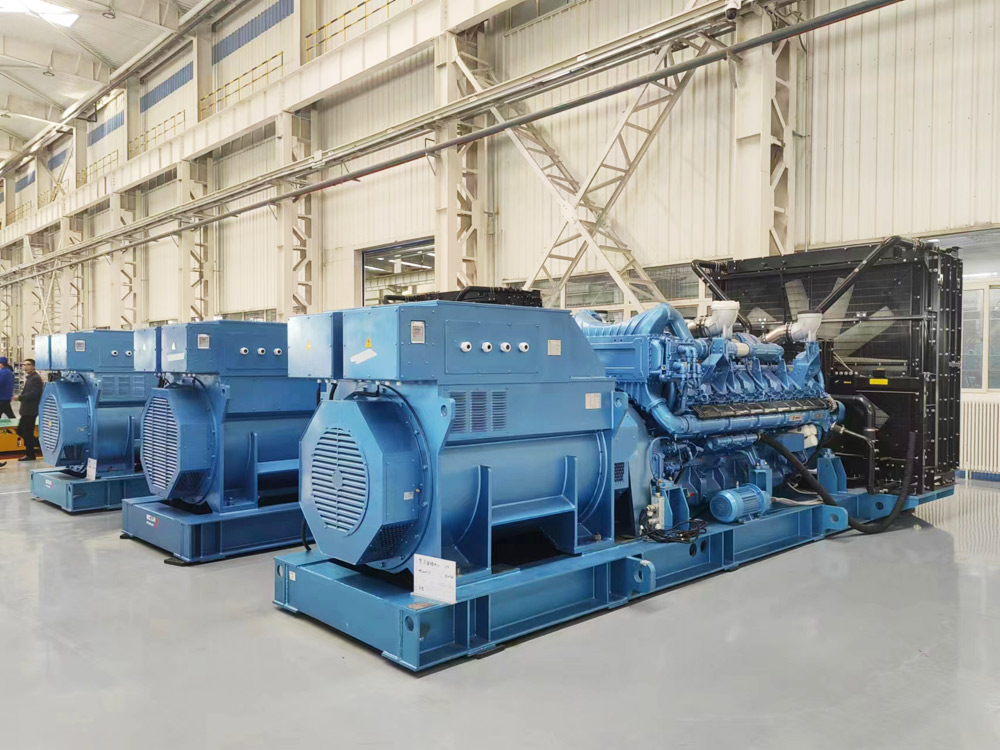High voltage diesel generator set