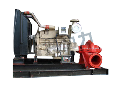 Diesel engine fire water pump unit
