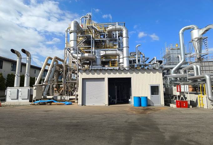  Biomass gas power generation unit project of a Japanese company 