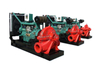 Diesel engine fire water pump unit